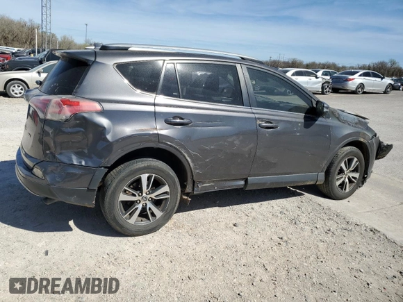 2017 Toyota RAV4 XLE with VIN JTMWFREV0HJ704738, listed as a Copart auction lot 49326785 with Not Provided miles and Non Repairable. Bid and sale history available at DreamBid. Image 3.