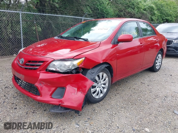 2013 Toyota Corolla L with VIN 2T1BU4EE1DC959881, listed as a IAAI auction lot 42167160 with 83,502 mi miles and . Bid and sale history available at DreamBid. Image 18.