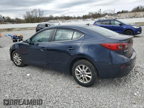 2015 Mazda 3 i Grand Touring with VIN JM1BM1W79F1241162, listed as a Copart auction lot 51674705 with 92,098 mi miles and Salvage Title. Bid and sale history available at DreamBid. Image 2.