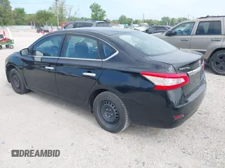 2014 Nissan Sentra SV with VIN 3N1AB7AP5EL670756, listed as a IAAI auction lot 42250519 with 119,002 mi miles and . Bid and sale history available at DreamBid. Image 3.