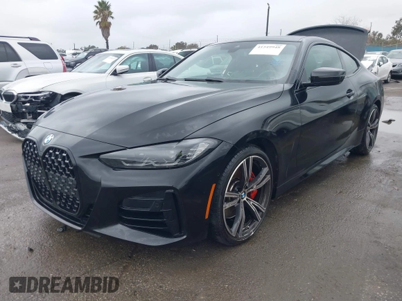 2024 BMW 4 Series M440i with VIN WBA83AP09RCN67192, listed as a IAAI auction lot 41549948 with 18,717 mi miles. Bid and sale history available at carsss.com. Image 18.
