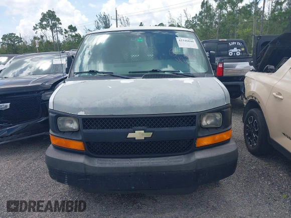 2012 Chevrolet Express Cargo with VIN 1GCSGAFX6C1143077, listed as a IAAI auction lot 42346840 with 223,594 mi miles and . Bid and sale history available at DreamBid. Image 6.