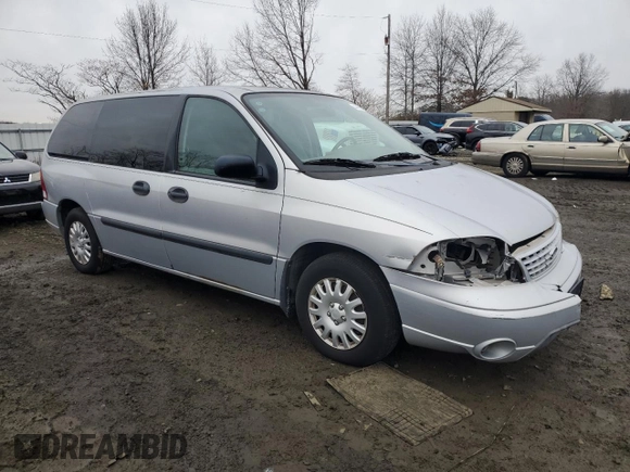2003 Ford Windstar with VIN 2FMZA50413BB30792, listed as a Copart auction lot 44438665 with Not Provided miles and Salvage Title. Bid and sale history available at carsss.com. Image 4.
