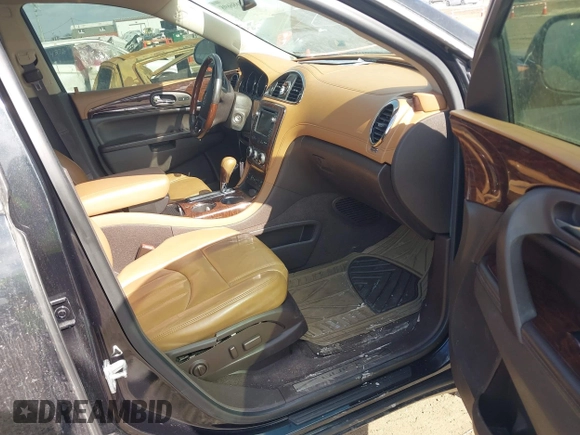 2014 Buick Enclave Leather with VIN 5GAKRBKD6EJ172482, listed as a IAAI auction lot 41686698 with 73,034 mi miles and . Bid and sale history available at DreamBid. Image 5.