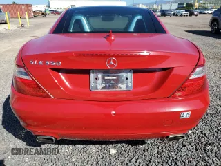 2012 Mercedes-Benz SLK 350 with VIN WDDPK5HA8CF038828, listed as a Copart auction lot 50047975 with 93,484 mi miles and Clean title. Bid and sale history available at DreamBid. Image 6.