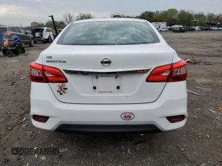 2019 Nissan Sentra S with VIN 3N1AB7AP1KY344824, listed as a Copart auction lot 52818505 with 81,651 mi miles and Salvage title. Bid and sale history available at DreamBid. Image 6.