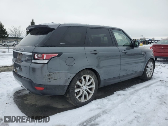 2016 Land Rover Range Rover Sport HSE with VIN SALWR2VF6GA557811, listed as a Copart auction lot 45324695 with 85,903 mi miles and Salvage Title. Bid and sale history available at DreamBid. Image 3.