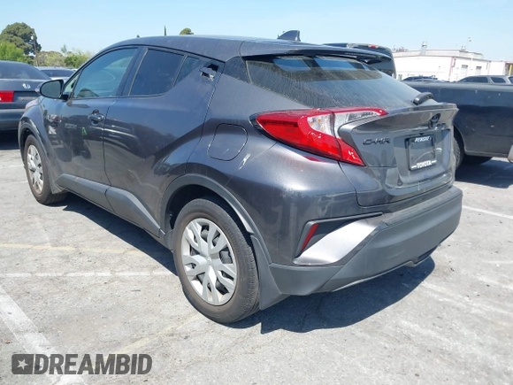 2021 Toyota C-HR LE with VIN JTNKHMBX0M1126776, listed as a IAAI auction lot 41955661 with 81,272 mi miles. Bid and sale history available at carsss.com. Image 3.