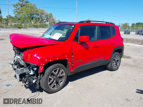 2018 Jeep Renegade Altitude with VIN ZACCJBBB0JPJ53636, listed as a IAAI auction lot 41859778 with 35,356 mi miles and . Bid and sale history available at DreamBid. Image 18.