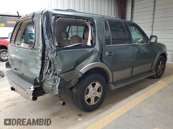 2003 Ford Expedition Eddie Bauer with VIN 1FMRU17W53LC11916, listed as a Copart auction lot 82878394 with 146,467 mi miles and Salvage Title. Bid and sale history available at carsss.com. Image 3.