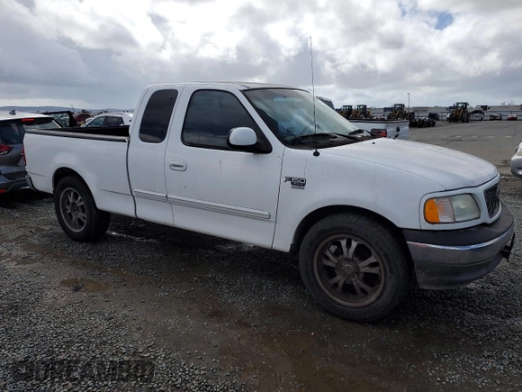2002 Ford F-150 XL with VIN 1FTRX17W22KC53704, listed as a Copart auction lot 49179545 with 182,629 mi miles and Clean Title. Bid and sale history available at carsss.com. Image 4.