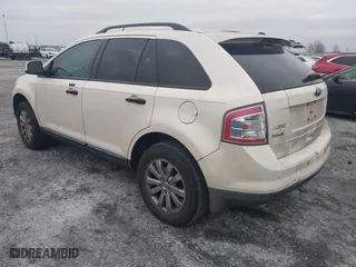 2008 Ford Edge SEL with VIN 2FMDK38C98BA14612, listed as a IAAI auction lot 41208224 with 153,284 mi miles. Bid and sale history available at carsss.com. Image 3.