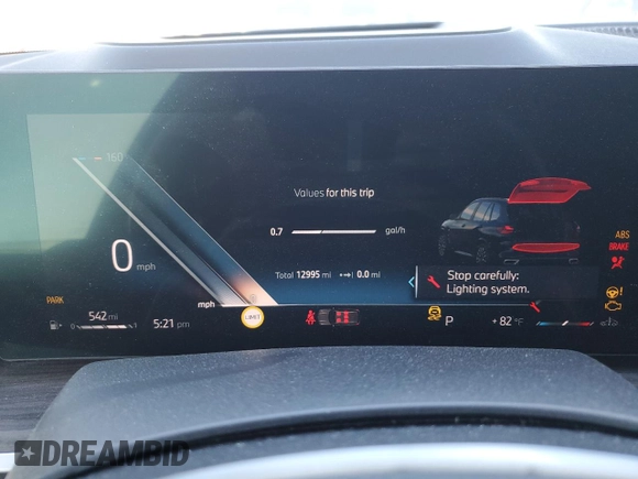 2024 BMW X5 sDrive40i with VIN 5UX13EU04R9T91552, listed as a Copart auction lot 55486545 with 12,995 mi miles and Salvage title. Bid and sale history available at DreamBid. Image 9.