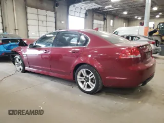 2009 Pontiac G8 with VIN 6G2ER577X9L238565, listed as a Copart auction lot 75947554 with 129,542 mi miles and Clean Title. Bid and sale history available at carsss.com. Image 2.