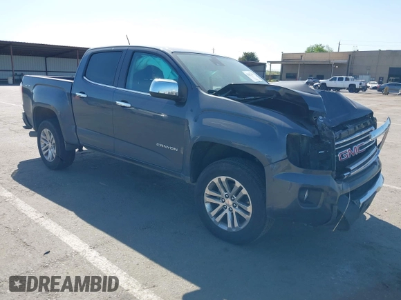2016 GMC Canyon 4WD SLT with VIN 1GTP6DE15G1323650, listed as a IAAI auction lot 42097101 with 240,662 mi miles. Bid and sale history available at carsss.com. Image 1.