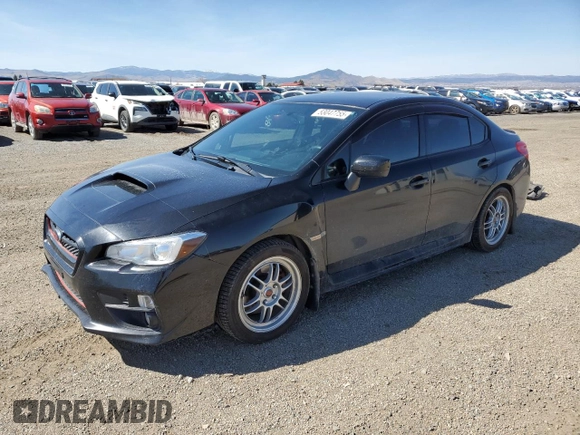 2015 Subaru WRX with VIN JF1VA1A68F9817674, listed as a Copart auction lot 53047755 with 129,436 mi miles and Clean Title. Bid and sale history available at carsss.com. Image 1.