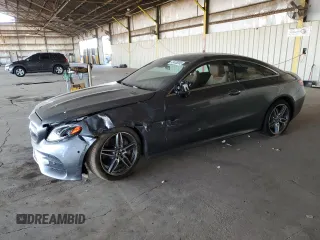2018 Mercedes-Benz E-Class E 400 with VIN WDD1J6FB5JF020469, listed as a Copart auction lot 43455205 with 71,474 mi miles and Salvage Title. Bid and sale history available at carsss.com. Image 1.