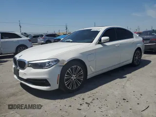 2020 BMW 5 Series 530e with VIN WBAJA9C07LCD42789, listed as a Copart auction lot 52234345 with Not Provided miles and Salvage Title. Bid and sale history available at carsss.com. Image 1.