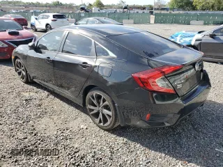 2019 Honda Civic Sport with VIN 2HGFC2F83KH596294, listed as a Copart auction lot 51658795 with 92,145 mi miles and Salvage title. Bid and sale history available at DreamBid. Image 2.