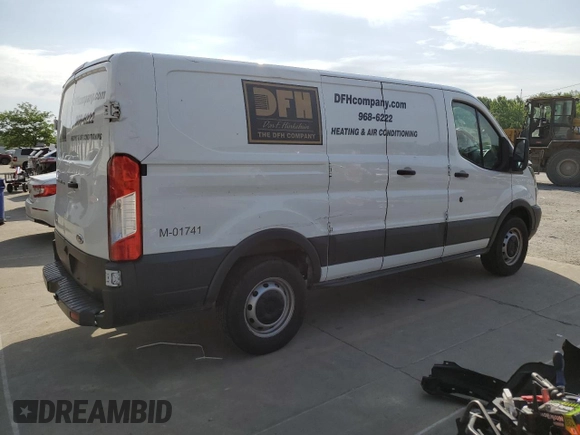 2017 Ford Transit с VIN 1FTYR1ZM3HKA39329, выставлен на аукционе Copart как лот 56857545 с пробегом 58 967 миль миль и Списание • Salvage title. История ставок и продаж доступна на DreamBid. Изображение 3.