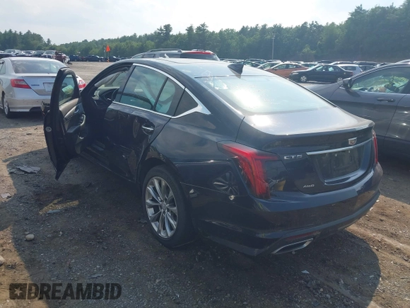 2021 Cadillac CT5 Premium Luxury with VIN 1G6DT5RK5M0116734, listed as a IAAI auction lot 42475009 with 37,942 mi miles and . Bid and sale history available at DreamBid. Image 3.