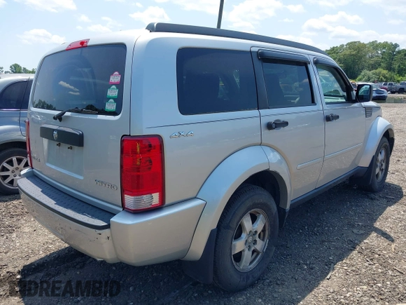 2009 Dodge Nitro SE with VIN 1D8GU28K49W530813, listed as a IAAI auction lot 42557717 with 125,772 mi miles and . Bid and sale history available at DreamBid. Image 4.