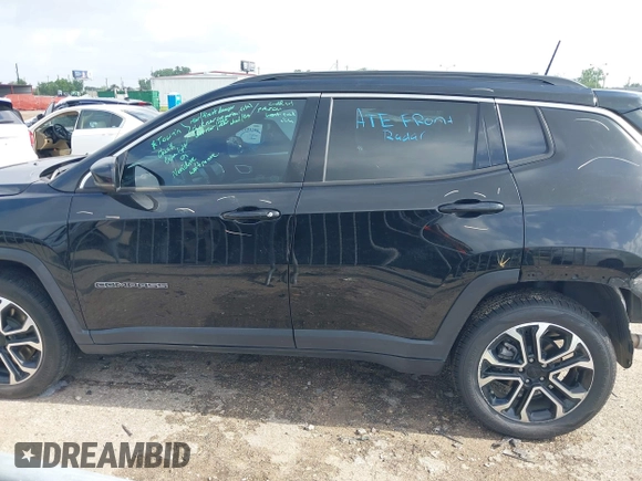 2023 Jeep Compass (RED) Edition with VIN 3C4NJDCN3PT514682, listed as a IAAI auction lot 42498677 with 18,895 mi miles and . Bid and sale history available at DreamBid. Image 15.
