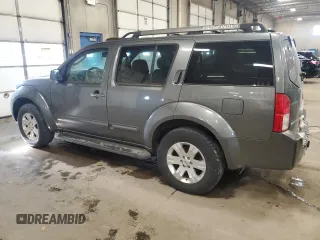 2007 Nissan Pathfinder SE with VIN 5N1AR18W47C604034, listed as a Copart auction lot 44003795 with 214,656 mi miles and Salvage Title. Bid and sale history available at carsss.com. Image 2.