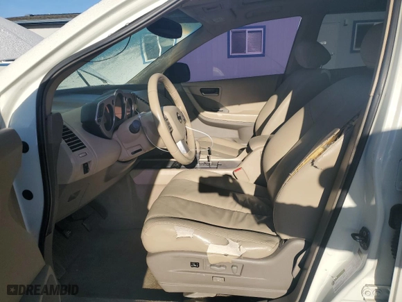 2004 Nissan Murano SL with VIN JN8AZ08W84W332147, listed as a Copart auction lot 88315065 with 158,519 mi miles and Salvage Title. Bid and sale history available at carsss.com. Image 7.