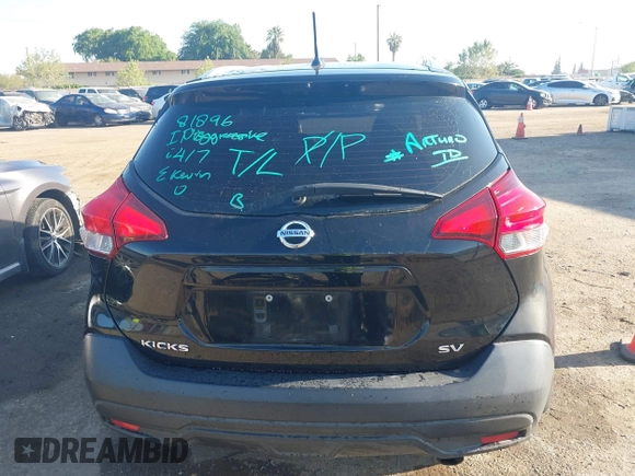2019 Nissan Kicks S with VIN 3N1CP5CU5KL506114, listed as a IAAI auction lot 41999927 with 80,576 mi miles and . Bid and sale history available at carsss.com. Image 17.