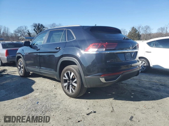 2022 Volkswagen Atlas SE with VIN 1V2DC2CA6NC219879, listed as a Copart auction lot 87439484 with 35,853 mi miles and Salvage title. Bid and sale history available at DreamBid. Image 2.