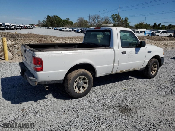 2008 Ford Ranger XL with VIN 1FTYR10U88PA62816, listed as a Copart auction lot 48193225 with 0 mi miles and Salvage Title. Bid and sale history available at carsss.com. Image 3.
