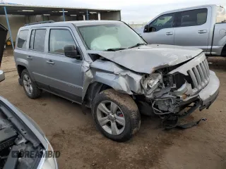 2014 Jeep Patriot Sport with VIN 1C4NJRBB9ED751832, listed as a Copart auction lot 43907215 with 112,505 mi miles and Salvage Title. Bid and sale history available at carsss.com. Image 4.
