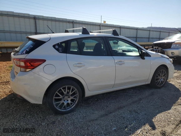 2017 Subaru Impreza with VIN 4S3GTAA6XH3711763, listed as a Copart auction lot 50134145 with 104,726 mi miles and Salvage Title. Bid and sale history available at carsss.com. Image 3.