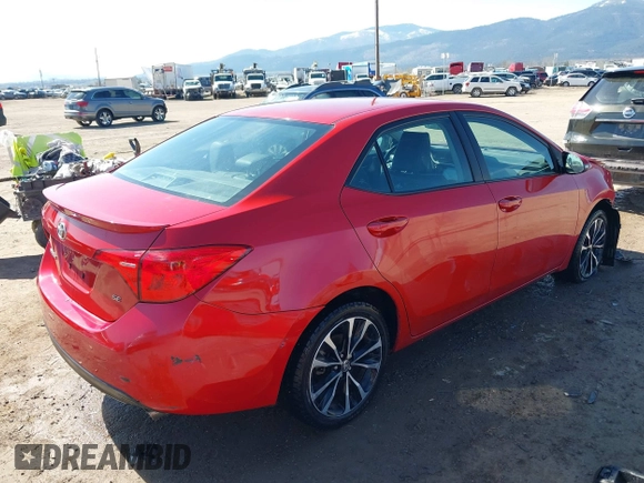 2017 Toyota Corolla L z VIN 5YFBURHE7HP656280, wystawiony jako IAAI lot #41988214 z przebiegiem 222 910 mil mil oraz . Historia ofert i sprzedaży dostępna na DreamBid. Obrazek 4.