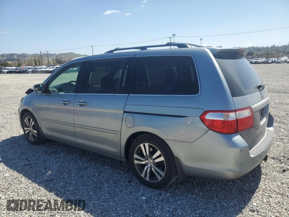 2007 Honda Odyssey Touring z VIN 5FNRL38857B041567, wystawiony jako Copart lot #49644435 z przebiegiem 219 052 mil mil oraz Szkoda całkowita • Salvage title. Historia ofert i sprzedaży dostępna na DreamBid. Obrazek 2.