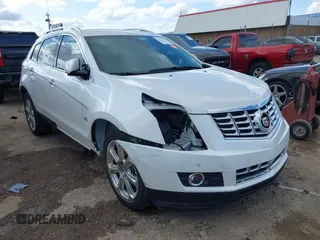 2015 Cadillac SRX Premium Collection with VIN 3GYFNDE37FS627697, listed as a IAAI auction lot 42354811 with 64,135 mi miles and . Bid and sale history available at DreamBid. Image 1.