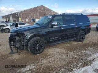 2017 Lincoln Navigator Select z VIN 5LMJJ3JT9HEL09307, wystawiony jako Copart lot #83561414 z przebiegiem 98 386 mil mil oraz Szkoda całkowita • Salvage title. Historia ofert i sprzedaży dostępna na DreamBid. Obrazek 1.