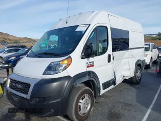 2021 Ram ProMaster Cargo with VIN 3C6LRVBG6ME513686, listed as a IAAI auction lot 41675654 with 76,989 mi miles. Bid and sale history available at carsss.com. Image 18.
