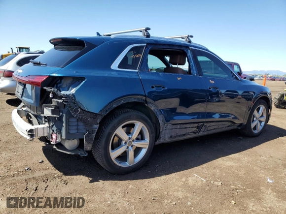 2019 Audi e-tron Prestige with VIN WA1VABGE3KB021636, listed as a Copart auction lot 54735895 with 72,774 mi miles and Salvage Title. Bid and sale history available at DreamBid. Image 3.