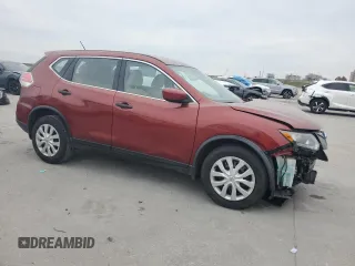 2016 Nissan Rogue S with VIN JN8AT2MT0GW003830, listed as a Copart auction lot 50903195 with 124,360 mi miles and Salvage Title. Bid and sale history available at carsss.com. Image 4.