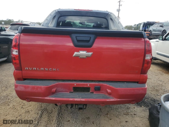 2008 Chevrolet Avalanche LTZ with VIN 3GNEC12058G190554, listed as a Copart auction lot 78794814 with 192,111 mi miles and Clean Title. Bid and sale history available at carsss.com. Image 6.