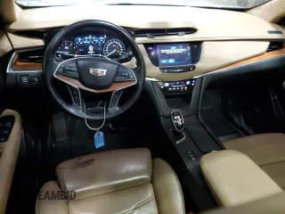 2017 Cadillac XT5 Platinum AWD with VIN 1GYKNFRS2HZ127285, listed as a Copart auction lot 83945154 with 93,191 mi miles and Salvage Title. Bid and sale history available at carsss.com. Image 8.