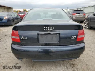 2001 Audi A4 with VIN WAUDC68DX1A114809, listed as a Copart auction lot 76022814 with 192,953 mi miles and Clean Title. Bid and sale history available at carsss.com. Image 6.