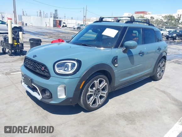 2022 MINI Countryman Cooper S with VIN WMZ53BR03N3N90132, listed as a IAAI auction lot 42228990 with 49,017 mi miles and . Bid and sale history available at DreamBid. Image 2.