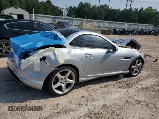 2014 Mercedes-Benz SLK 250 with VIN WDDPK4HA6EF077432, listed as a Copart auction lot 58894045 with 112,551 mi miles and Salvage title. Bid and sale history available at DreamBid. Image 3.