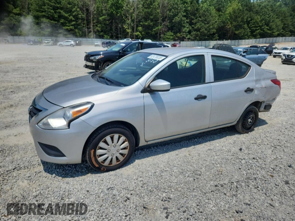2016 Nissan Versa S Plus with VIN 3N1CN7AP6GL914093, listed as a Copart auction lot 62478035 with 91,217 mi miles and Salvage title. Bid and sale history available at DreamBid. Image 1.