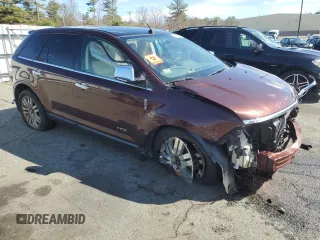 2010 Lincoln MKX with VIN 2LMDJ8JC8ABJ33529, listed as a Copart auction lot 49412705 with 163,677 mi miles and Clean Title. Bid and sale history available at DreamBid. Image 4.