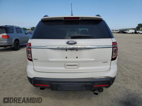 2013 Ford Explorer XLT with VIN 1FM5K7D80DGB63037, listed as a Copart auction lot 61870215 with 132,998 mi miles and Salvage title. Bid and sale history available at DreamBid. Image 6.