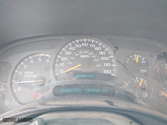 2004 Chevrolet Silverado 2500HD LT3 with VIN 1GCHK23G74F114579, listed as a IAAI auction lot 41794758 with 184,369 mi miles. Bid and sale history available at carsss.com. Image 7.